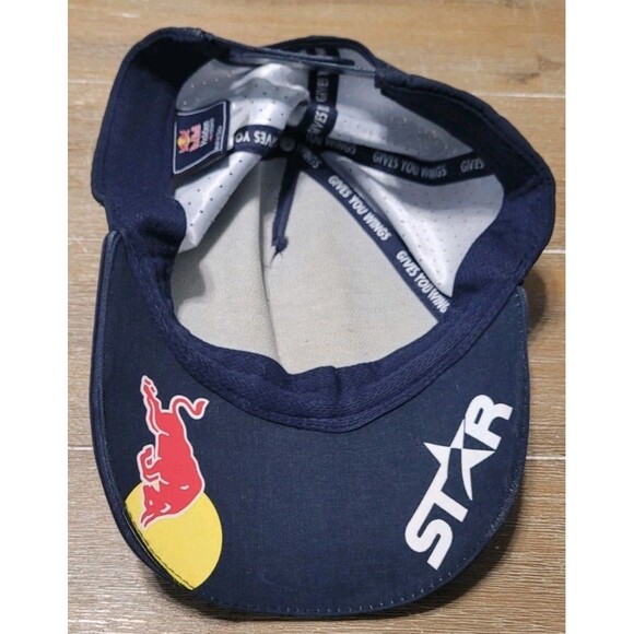 Red Bull Holden Racing Team Embroidered Team Cap Navy Blue Snapback Hat HRT - Picture 5 of 7